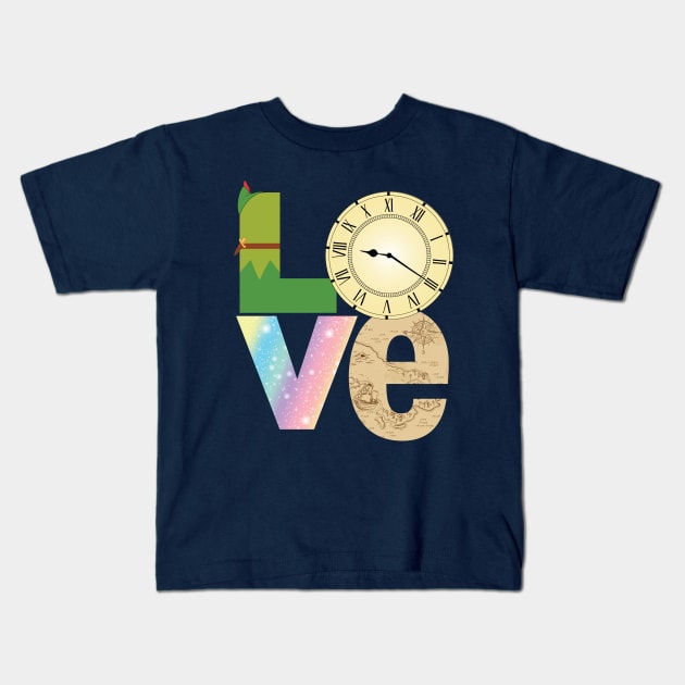 Never Never LOVE Kids T-Shirt by 5571 designs